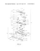 SWING-TYPE PORTABLE COMMUNICATION APPARATUS AND HINGE MECHANISM THEREOF diagram and image