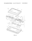 SWING-TYPE PORTABLE COMMUNICATION APPARATUS AND HINGE MECHANISM THEREOF diagram and image