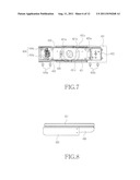 SWING-TYPE PORTABLE COMMUNICATION APPARATUS AND HINGE MECHANISM THEREOF diagram and image