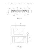 SWING-TYPE PORTABLE COMMUNICATION APPARATUS AND HINGE MECHANISM THEREOF diagram and image