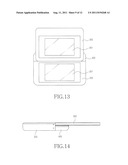 SWING-TYPE PORTABLE COMMUNICATION APPARATUS AND HINGE MECHANISM THEREOF diagram and image