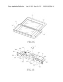 SWING-TYPE PORTABLE COMMUNICATION APPARATUS AND HINGE MECHANISM THEREOF diagram and image