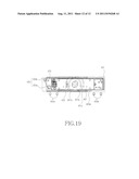 SWING-TYPE PORTABLE COMMUNICATION APPARATUS AND HINGE MECHANISM THEREOF diagram and image