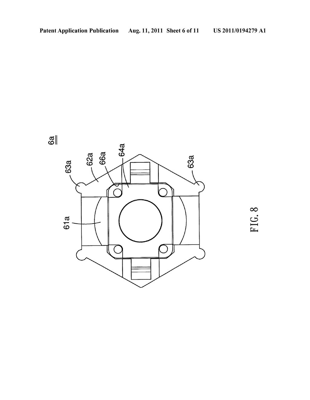 LED LIGHTING DEVICE WITH LED LAMPS PROTECTED FROM FALLING OFF - diagram, schematic, and image 07