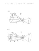 LIGHT EMITTING DEVICE, ILLUMINATING DEVICE, AND VEHICLE HEADLIGHT diagram and image