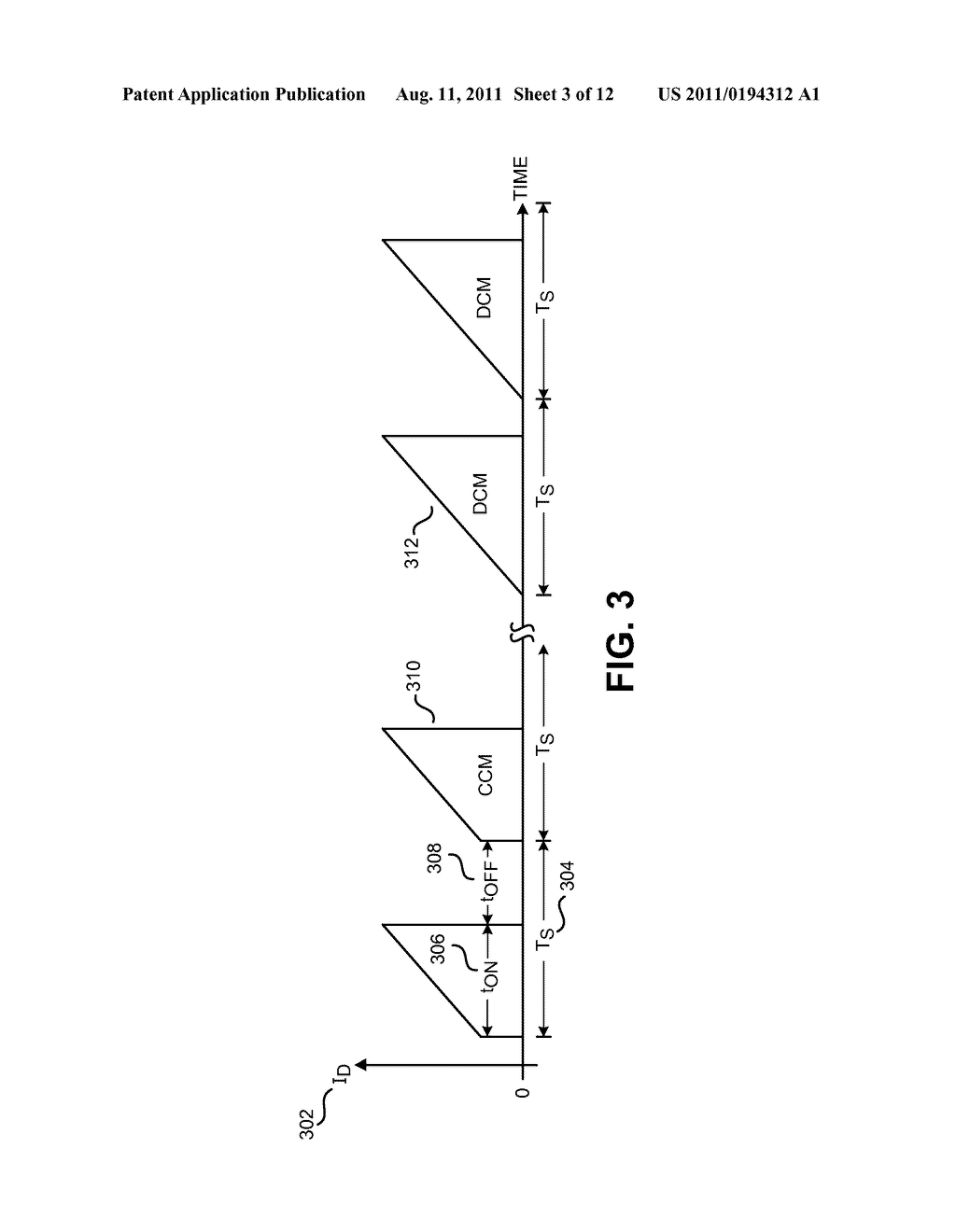 METHOD AND APPARATUS FOR DETERMINING ZERO-CROSSING OF AN AC INPUT VOLTAGE     TO A POWER SUPPLY - diagram, schematic, and image 04