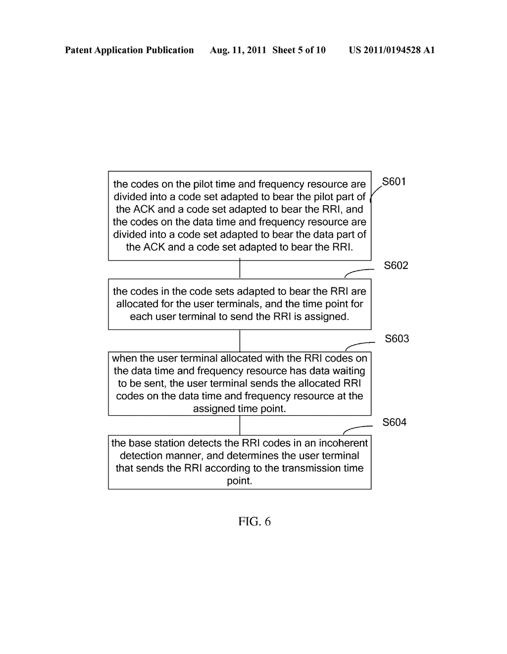 METHOD FOR ALLOCATING TIME AND FREQUENCY RESOURCE FOR RESOURCE REQUEST     INDICATOR, METHOD FOR TRANSMITTING RESOURCE REQUEST INDICATOR AND DEVICE     THEREOF - diagram, schematic, and image 06