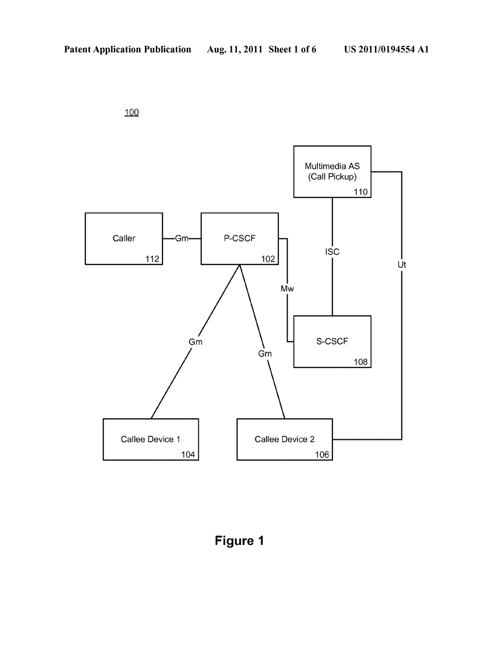 SYSTEMS AND METHODS FOR IMPLEMENTING CALL PICK UP USING GRUU AN IMS     NETWORK - diagram, schematic, and image 02