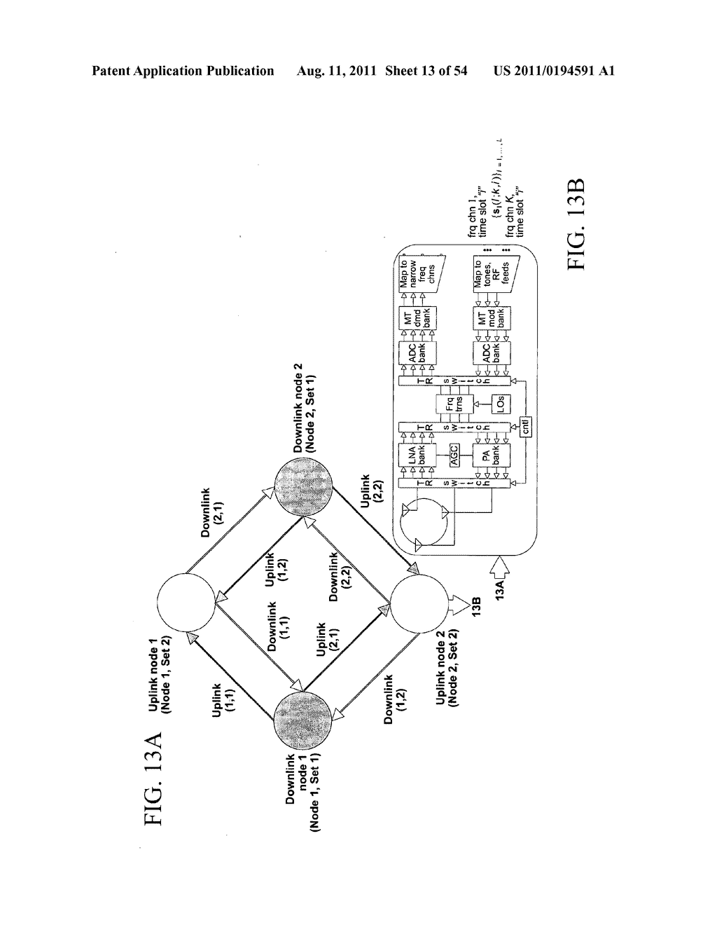 APPARATUS FOR TRANSMITTING A SIGNAL INCLUDING TRANSMIT DATA TO A     MULTIPLE-INPUT CAPABLE NODE - diagram, schematic, and image 14