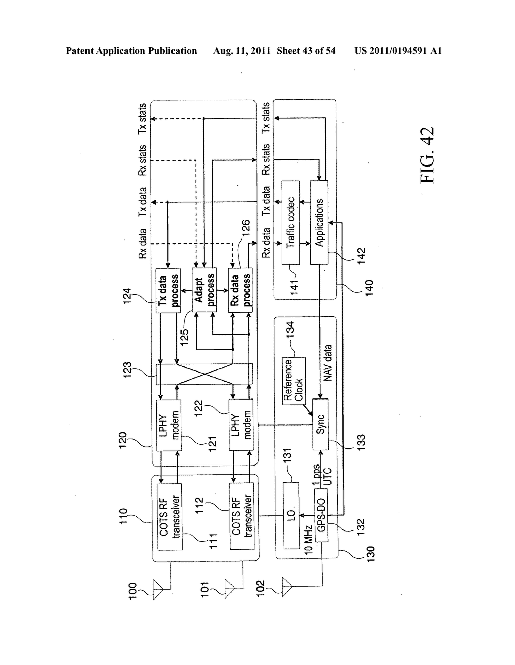 APPARATUS FOR TRANSMITTING A SIGNAL INCLUDING TRANSMIT DATA TO A     MULTIPLE-INPUT CAPABLE NODE - diagram, schematic, and image 44