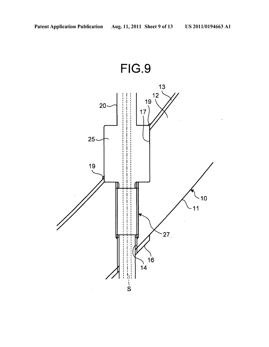 NOZZLE MOUNTING STRUCTURE - diagram, schematic, and image 10