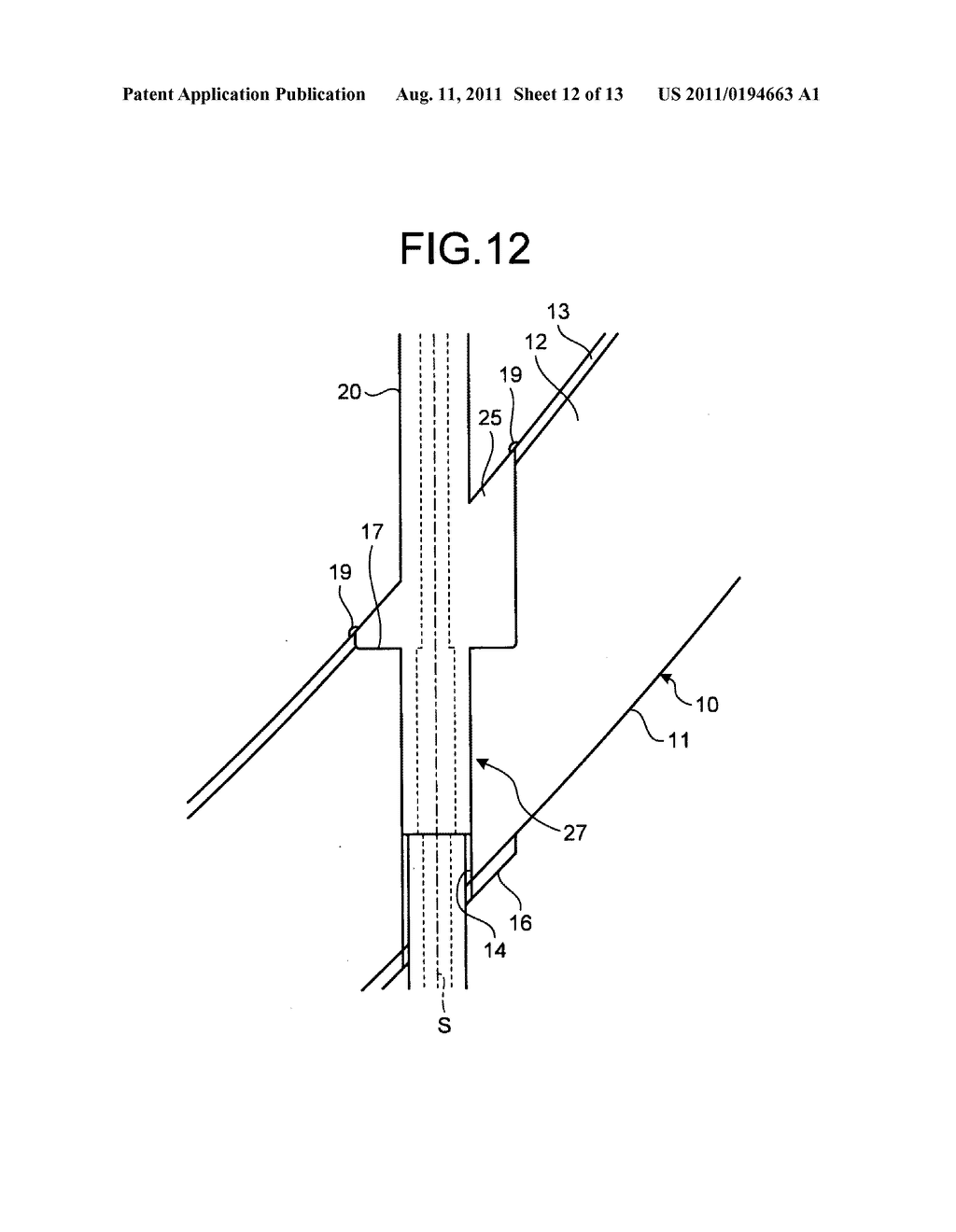 NOZZLE MOUNTING STRUCTURE - diagram, schematic, and image 13