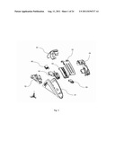 HEARING AID WITH EXCHANGEABLE SHELL PARTS AND WIRELESS COMMUNICATION diagram and image