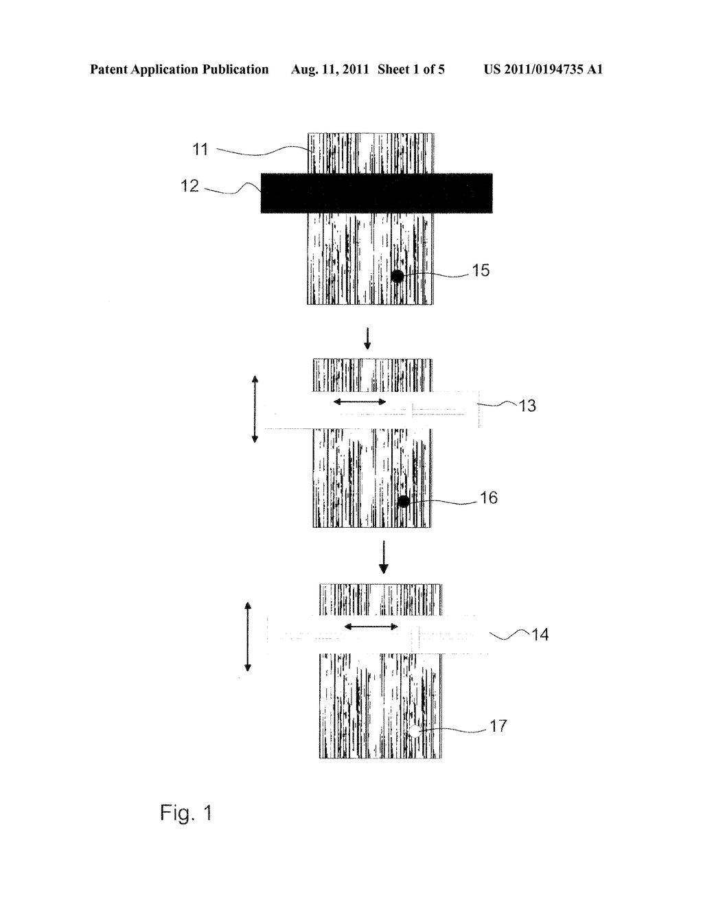 AUTOMATIC REPAIR OF FLAT, TEXTURED OBJECTS, SUCH AS WOOD PANELS HAVING     AESTHETIC RECONSTRUCTION - diagram, schematic, and image 02