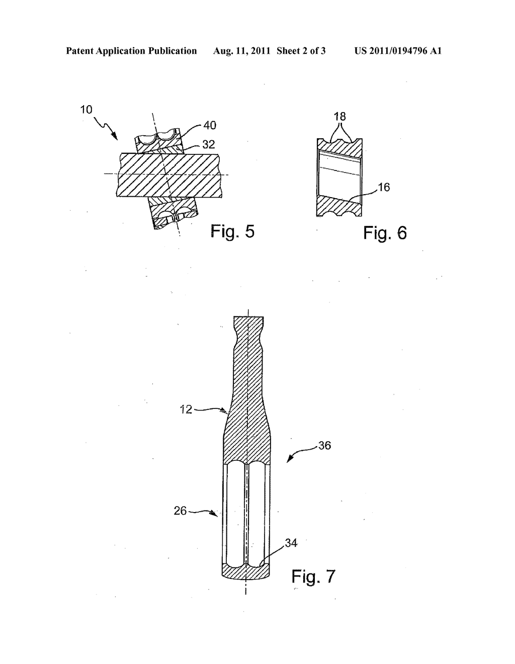 Angled Bore Bearing - diagram, schematic, and image 03