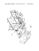 CENTER-PIVOT STEERING ARTICULATED VEHICLE WITH LOAD LIFTING TRAILER diagram and image