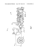 CENTER-PIVOT STEERING ARTICULATED VEHICLE WITH LOAD LIFTING TRAILER diagram and image