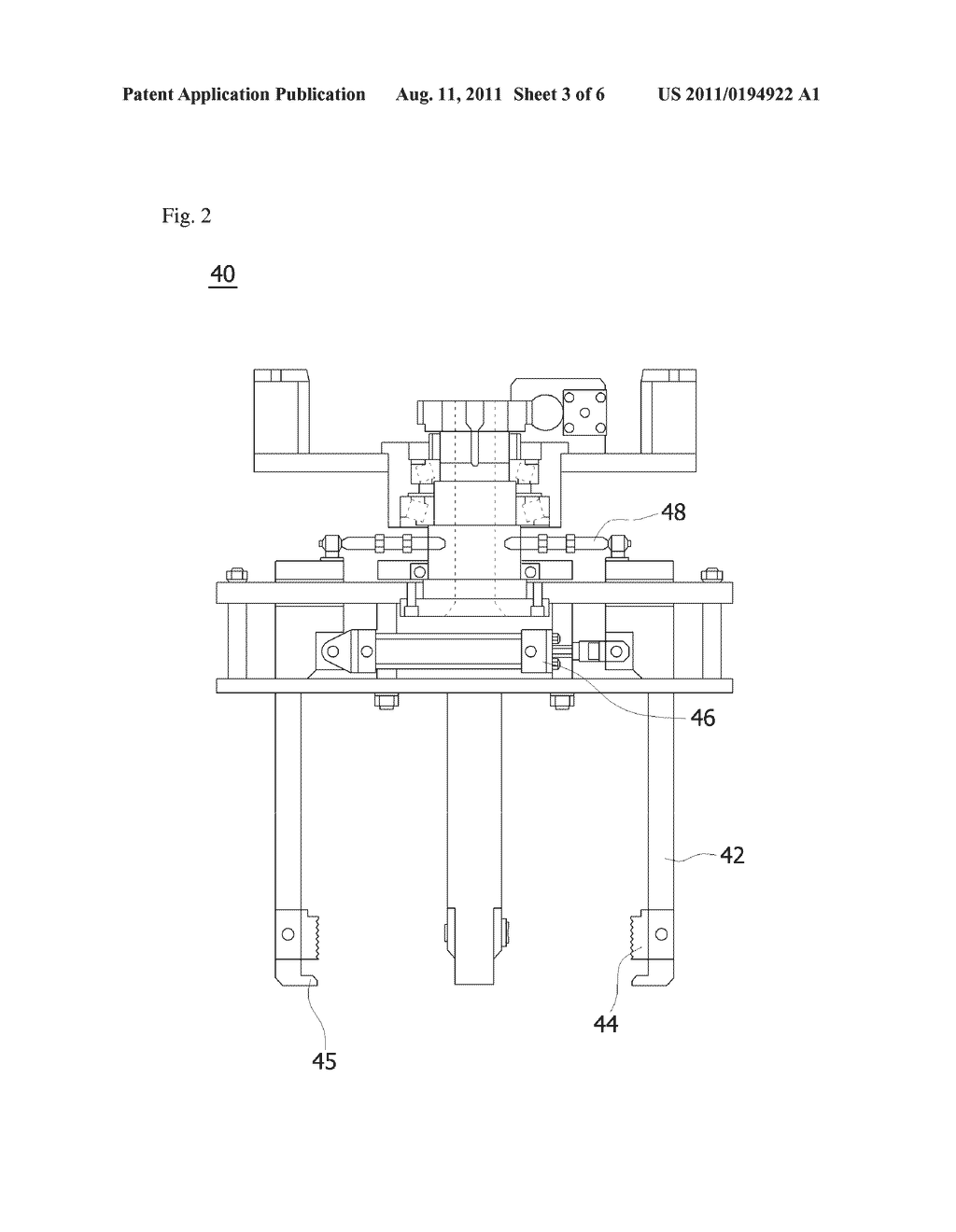 APPARATUS AND METHOD FOR LOADING DRUMS INTO DRUM CONTAINER - diagram, schematic, and image 04