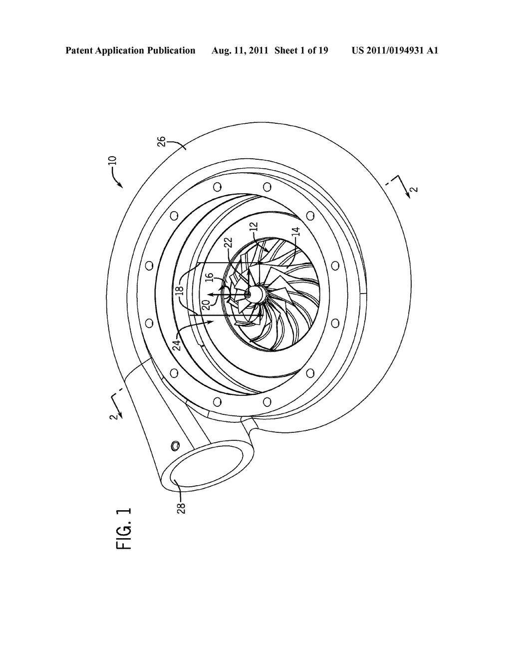 CENTRIFUGAL COMPRESSOR DIFFUSER VANELET - diagram, schematic, and image 02