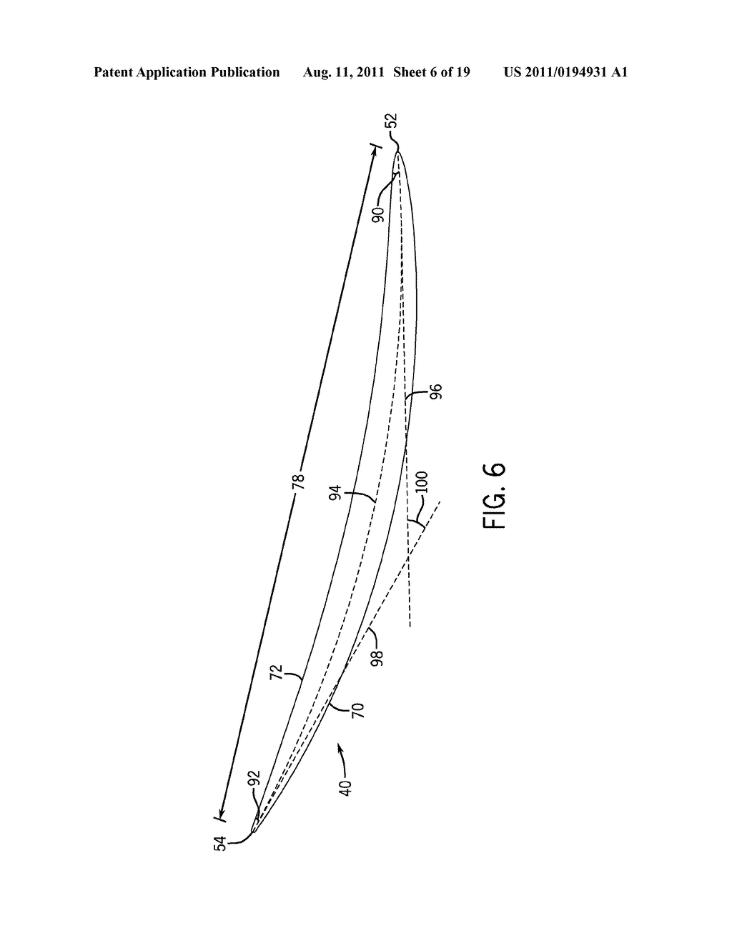 CENTRIFUGAL COMPRESSOR DIFFUSER VANELET - diagram, schematic, and image 07