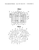 VARIABLE DISPLACEMENT PUMP, OIL JET AND LUBLICATING SYSTEM USING VARIABLE     DISPLACEMENT PUMP diagram and image