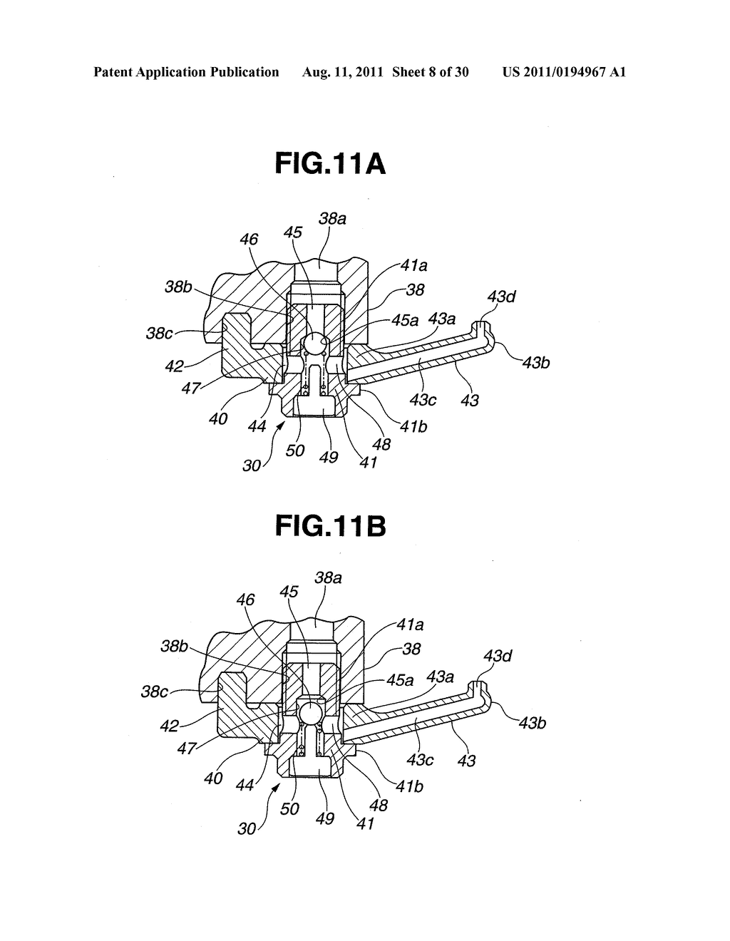 VARIABLE DISPLACEMENT PUMP, OIL JET AND LUBLICATING SYSTEM USING VARIABLE     DISPLACEMENT PUMP - diagram, schematic, and image 09