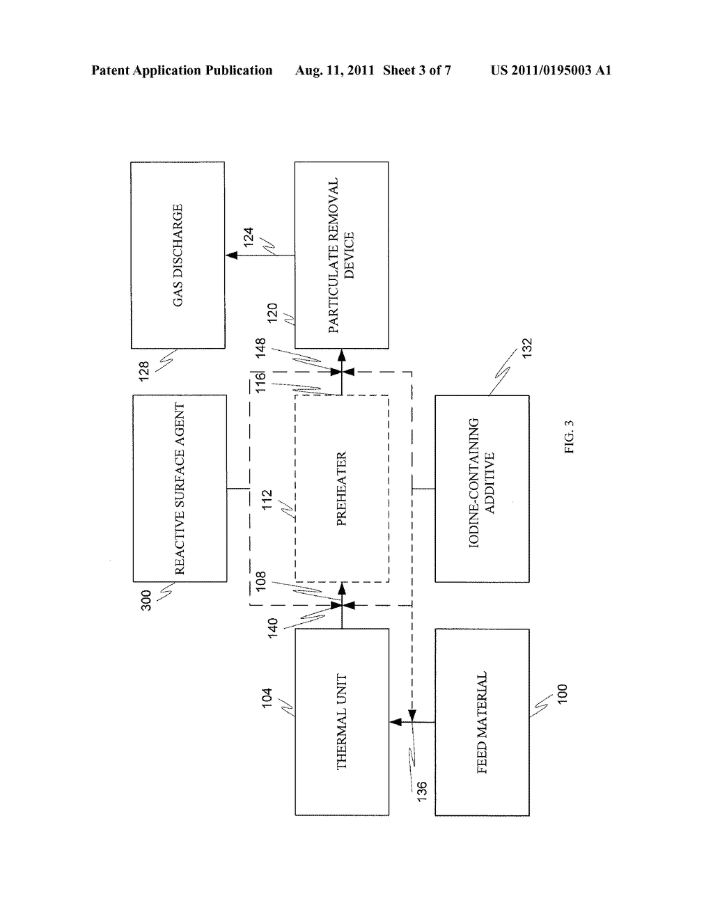 METHOD AND SYSTEM FOR CONTROLLING MERCURY EMISSIONS FROM COAL-FIRED     THERMAL PROCESSES - diagram, schematic, and image 04
