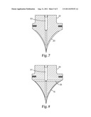 AN END SEALING DEVICE FOR A METERING NIP, A COATER WITH A SEALED END AND A     METHOD OF USING SAME diagram and image