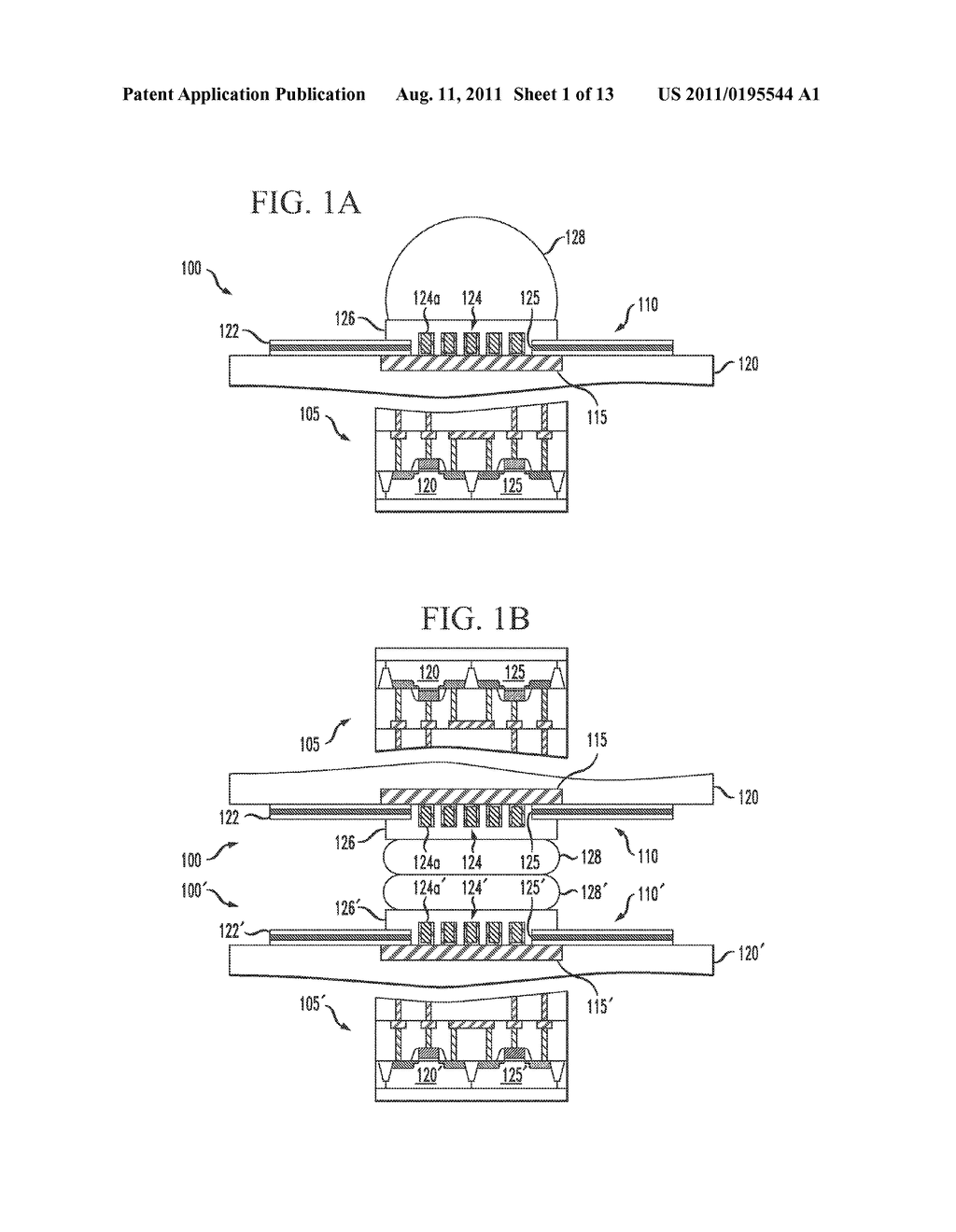 SOLDER BUMP STRUCTURE FOR FLIP CHIP SEMICONDUCTOR DEVICES AND METHOD OF     MANUFACTURE THEREFOR - diagram, schematic, and image 02