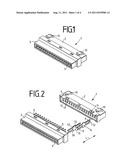 PRINTED CIRCUIT BOARD PLUG-TYPE CONNECTOR AND CONNECTION MODULE WITH     PRINTED CIRCUIT BOARD PLUG-TYPE CONNECTOR diagram and image