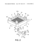 Socket connector having a recess provided with a spring member on a side     thereof diagram and image