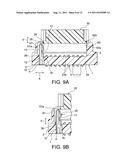 Socket connector having a recess provided with a spring member on a side     thereof diagram and image