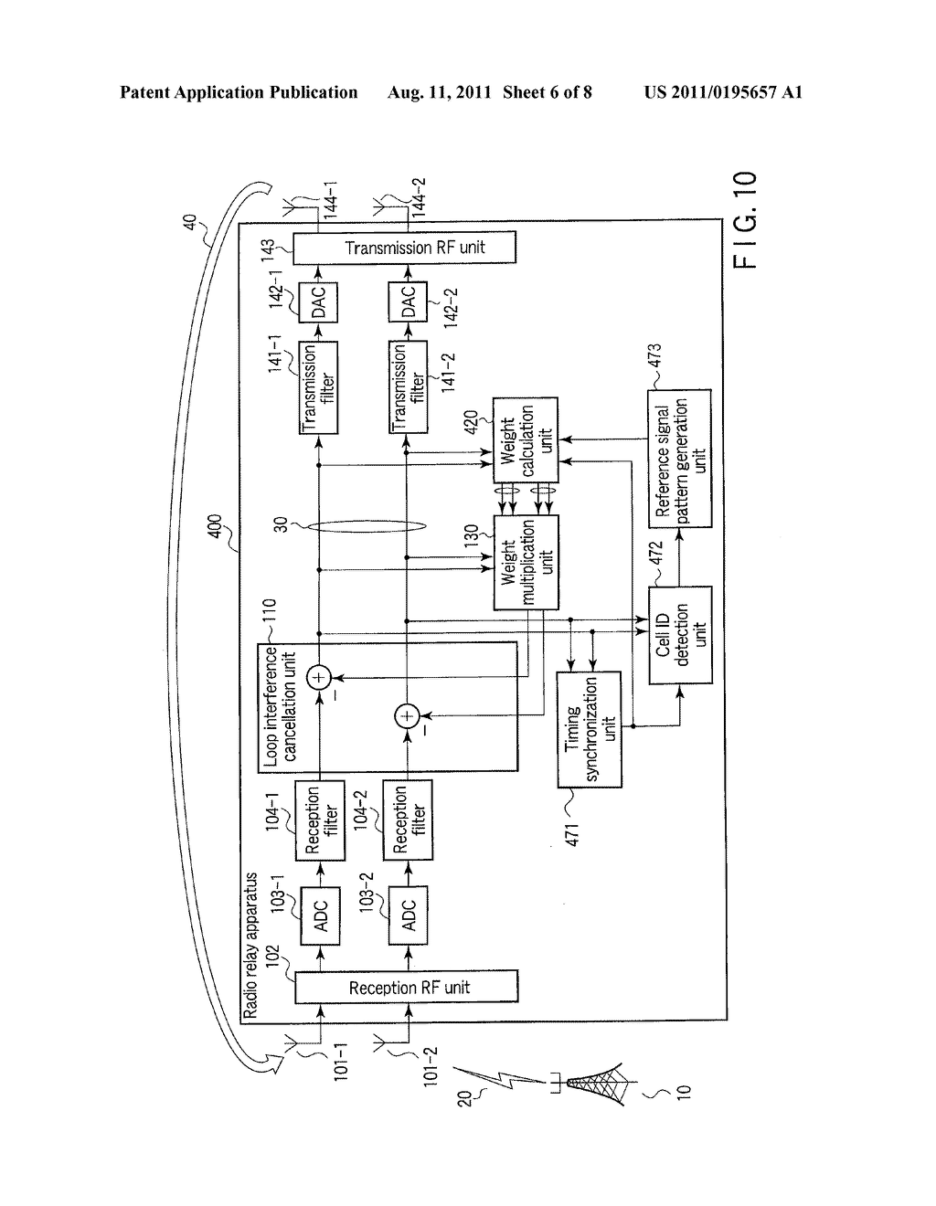 RADIO RELAY APPARATUS - diagram, schematic, and image 07