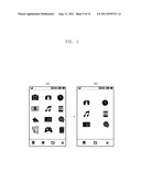 MOBILE DEVICE AND METHOD FOR PROVIDING ECO-FRIENDLY USER INTERFACE diagram and image