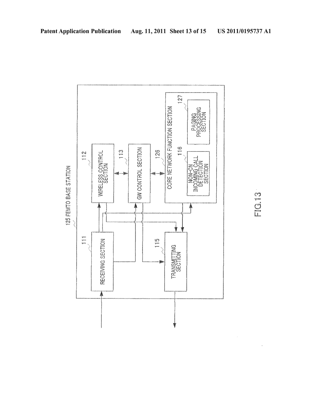 BASE STATION DEVICE, GATEWAY DEVICE, CALL CONNECTING METHOD, AND WIRELESS     COMMUNICATION SYSTEM - diagram, schematic, and image 14