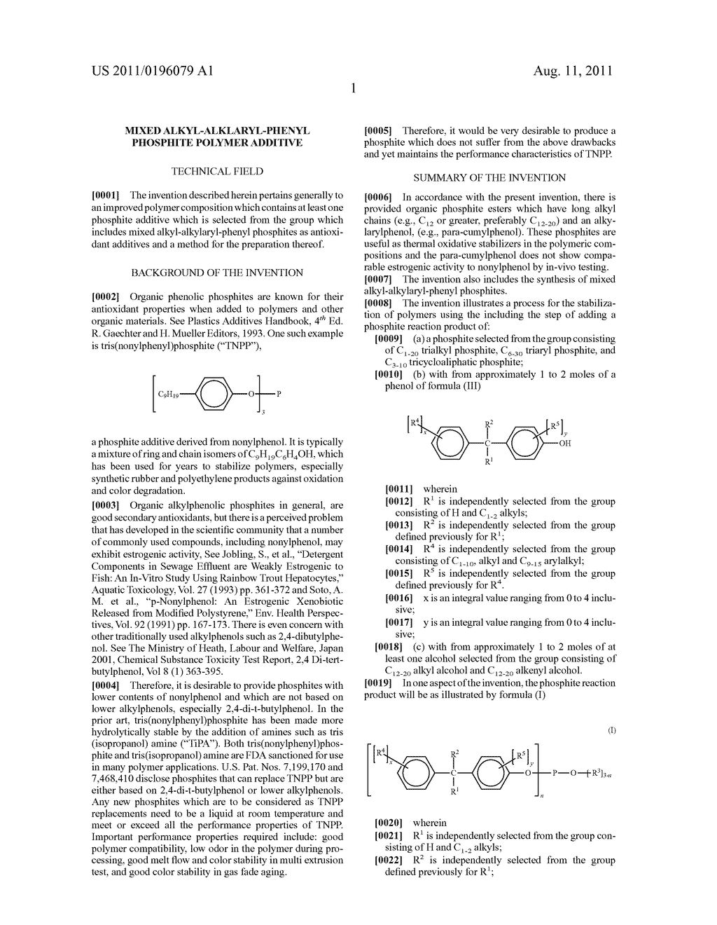 Mixed alkyl-alklaryl-phenyl phosphite polymer additive - diagram, schematic, and image 05