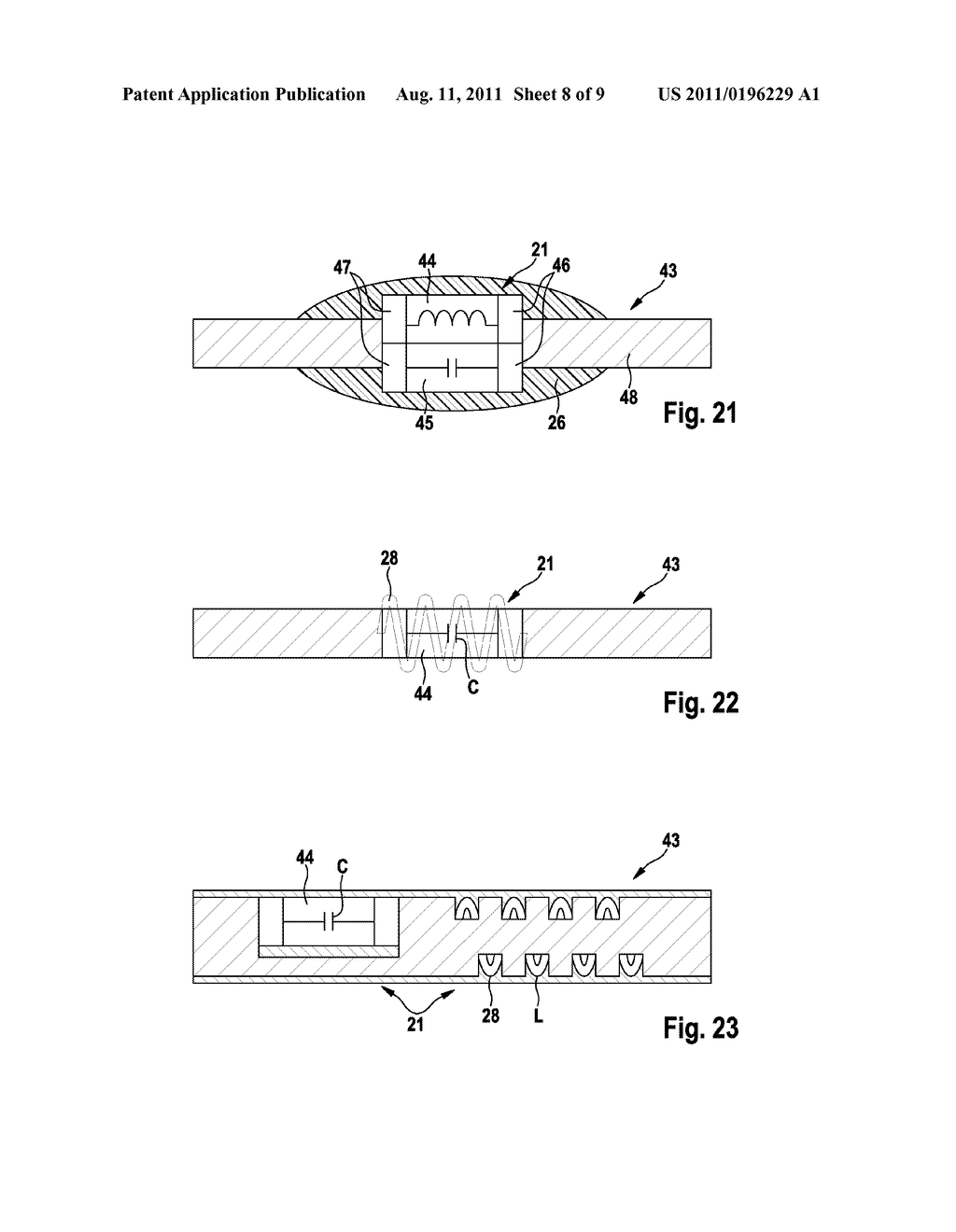 ADAPTATION PROBE FOR INSERTION INTO IMPLANTED ELECTRODE DEVICES OF ACTIVE     MEDICAL IMPLANTS AND SET COMPOSED OF AN IMPLANTABLE ELECTRODE DEVICE AND     AN ADAPTATION PROBE - diagram, schematic, and image 09