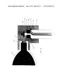 Self-contained power-assisted syringe diagram and image