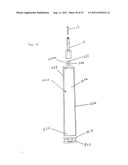 Self-contained power-assisted syringe diagram and image