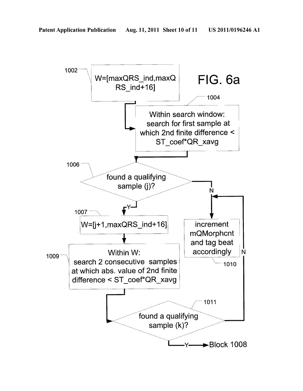 QRS ONSET AND OFFSET DETECTION WITH ADAPTIVE TEMPORAL WINDOWING - diagram, schematic, and image 11