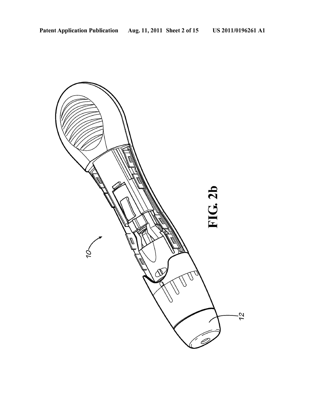 LANCING DEVICE WITH IMPROVED GUIDANCE MECHANISM - diagram, schematic, and image 03