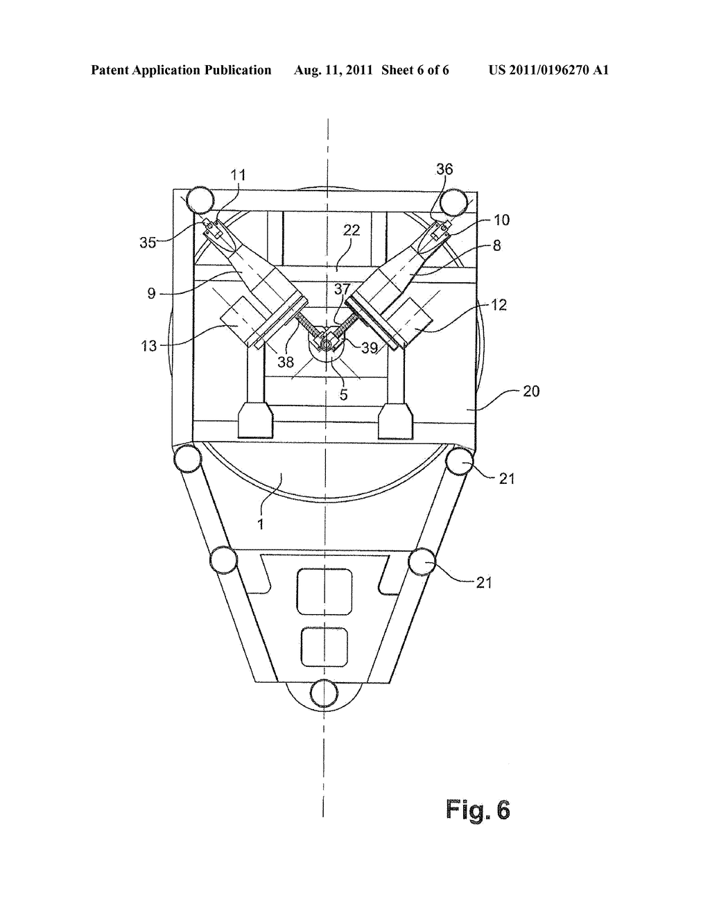 APPARATUS FOR MOBILIZATION OF THE BODY, AND USE OF SUCH AN APPARATUS - diagram, schematic, and image 07