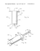 Illuminated syringe diagram and image