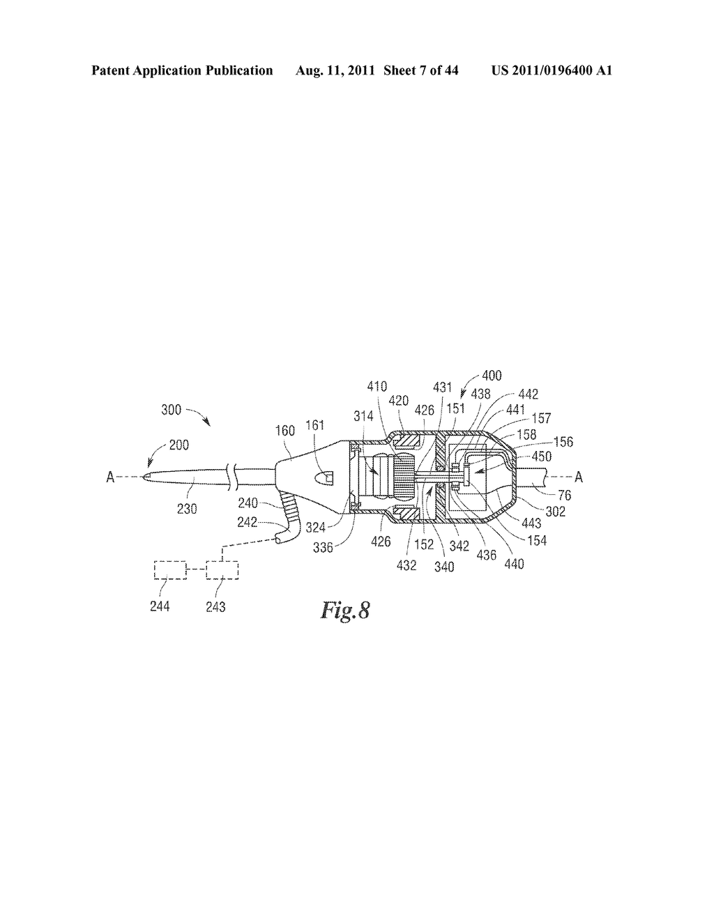 ROTATABLE CUTTING IMPLEMENT ARRANGEMENTS FOR ULTRASONIC SURGICAL     INSTRUMENTS - diagram, schematic, and image 08