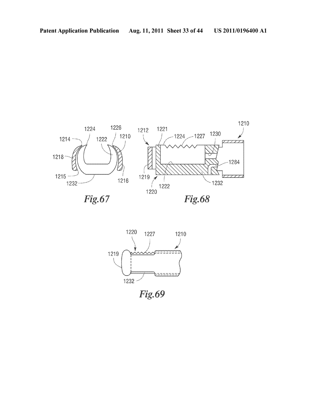 ROTATABLE CUTTING IMPLEMENT ARRANGEMENTS FOR ULTRASONIC SURGICAL     INSTRUMENTS - diagram, schematic, and image 34