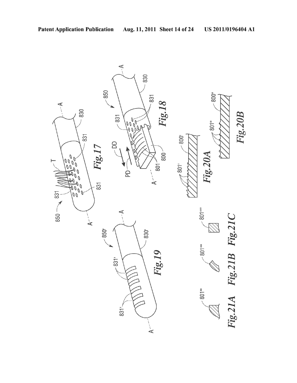 ULTRASONIC SURGICAL INSTRUMENTS WITH MOVING CUTTING IMPLEMENT - diagram, schematic, and image 15