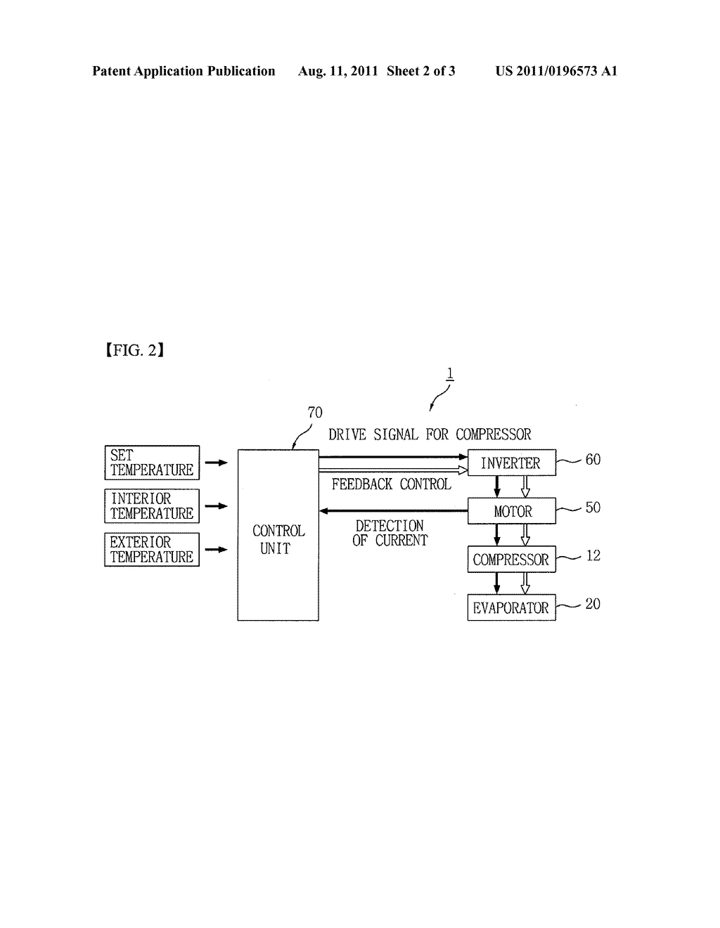 METHOD OF CONTROLLING INVERTER-INTEGRATED ELECTRIC COMPRESSOR FOR     VEHICULAR AIR CONDITIONING SYSTEM - diagram, schematic, and image 03