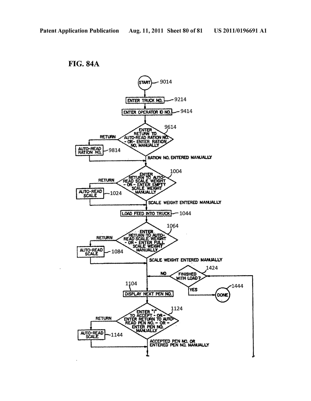 METHOD AND SYSTEM FOR TRACKING AND MANAGING ANIMALS AND/OR FOOD PRODUCTS - diagram, schematic, and image 81