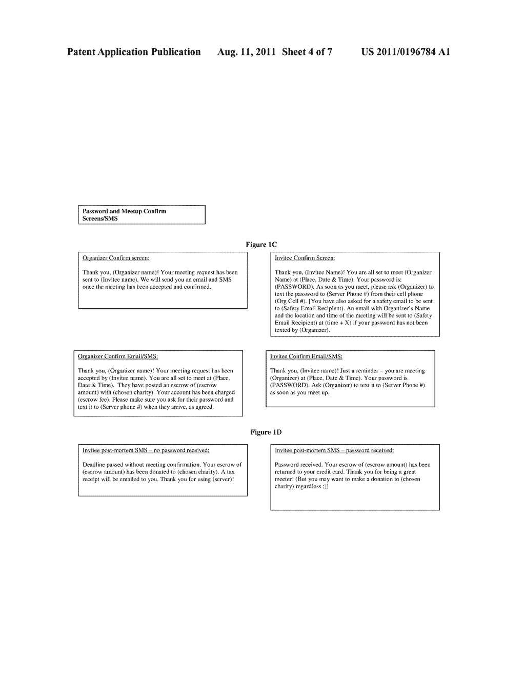 SYSTEM AND METHOD FOR INCENTIVIZING AND CONFIRMING THE COMPLETION OF TASKS     USING AN ELECTRONIC ESCROW SERVICE - diagram, schematic, and image 05