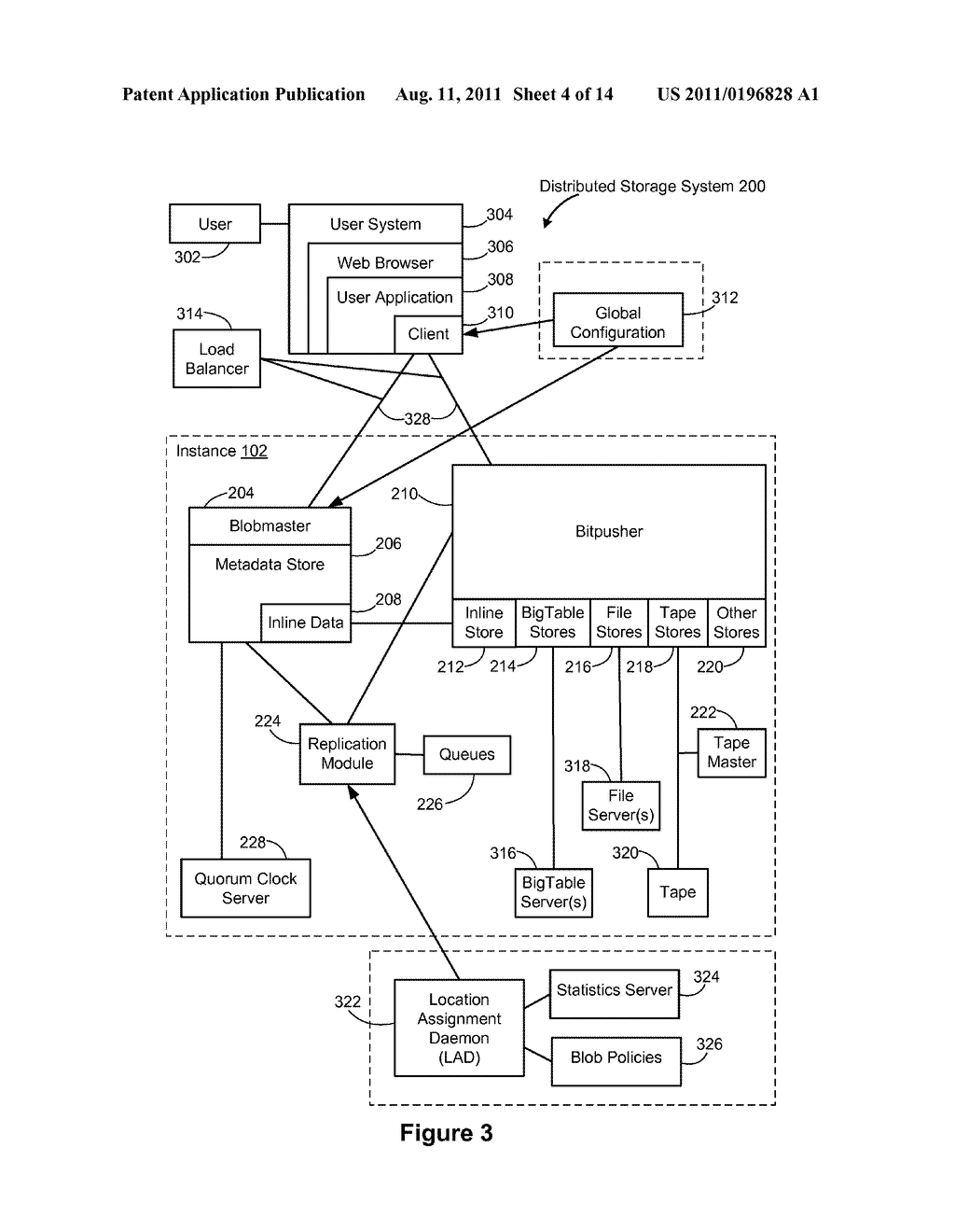 Method and System for Dynamically Replicating Data Within A Distributed     Storage System - diagram, schematic, and image 05